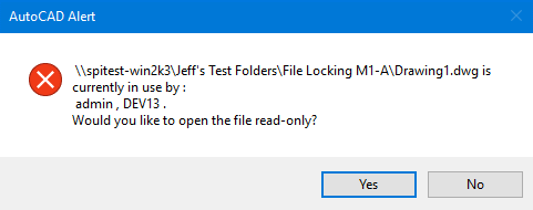 AutoCADLockedFile