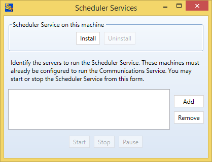 SchedulerInstall1