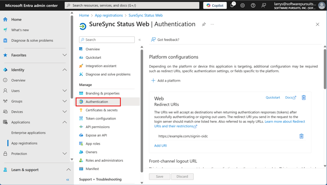14 Status Web - Authentication