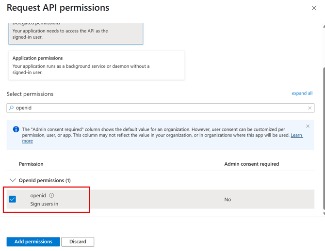 26 Status Web - OpenId Permission
