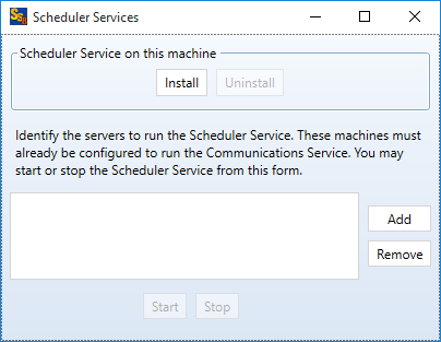 SchedulerInstall1